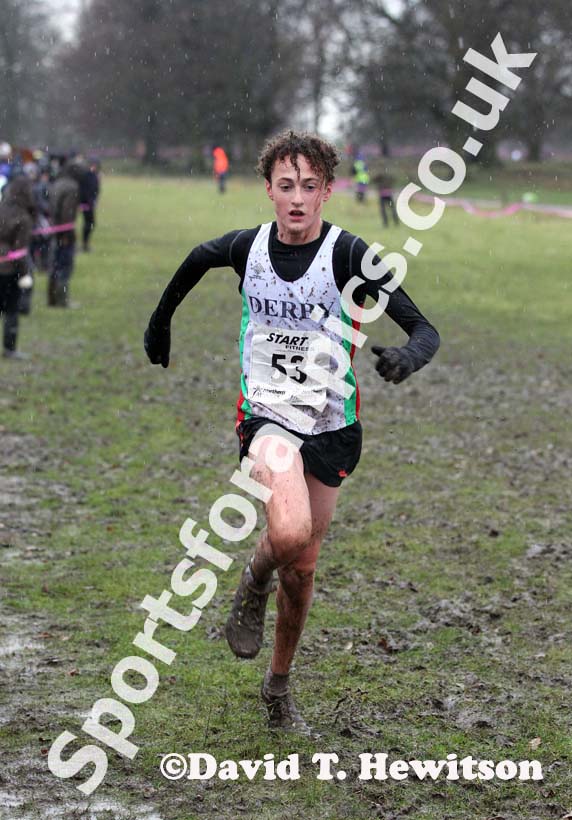 Under-15 boys Northern Cross Country Champs, Knowsley Safari Park. Photo: David T. Hewitson/Sports for All Pics